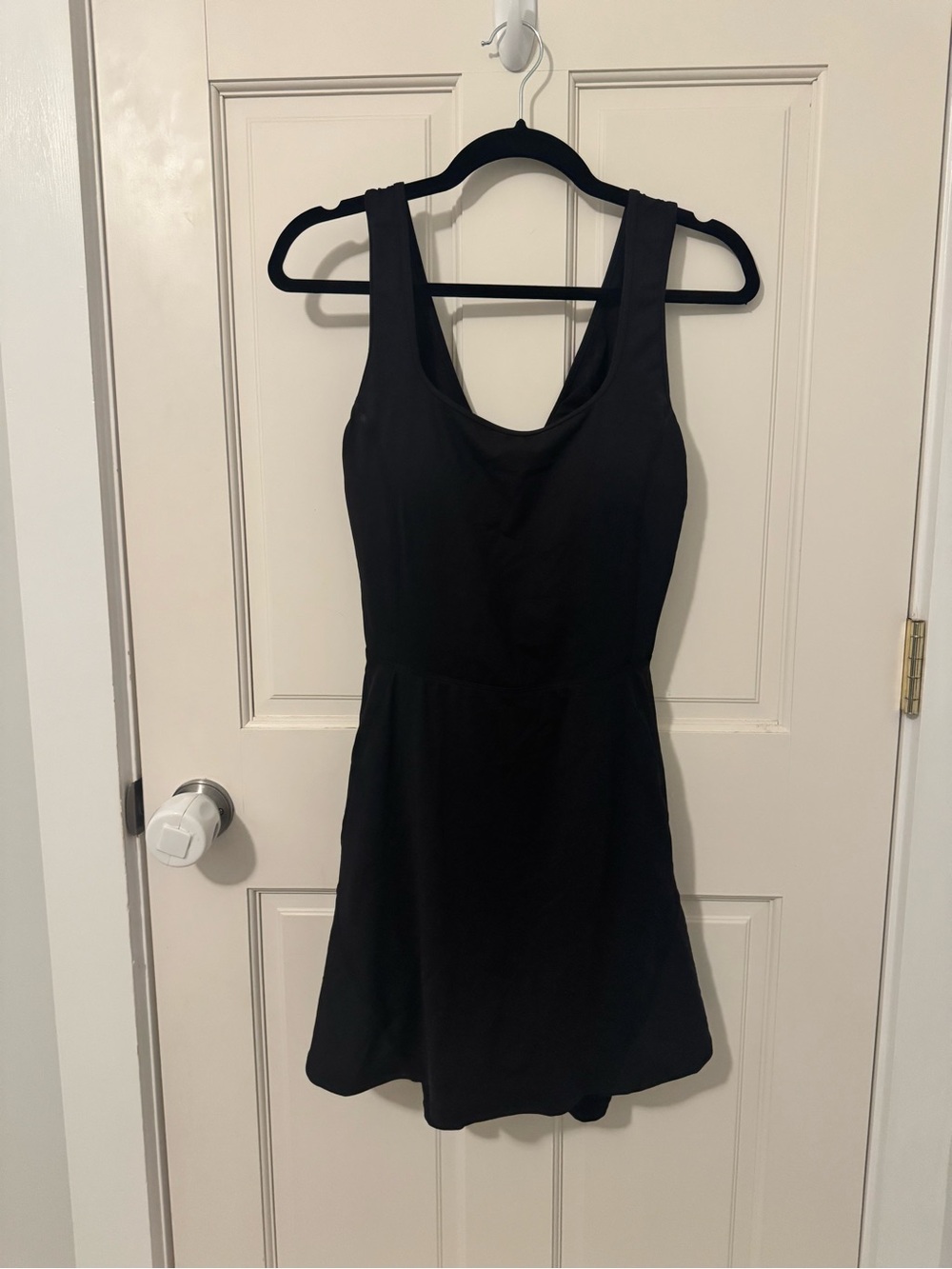 NWOT Halara In-Motion 2-in-1 Active Dress with Shorts - Black - Size L